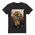 Miniatyrbild 1 av 5: Teenage Mutant Ninja Turtles Herr Jordnära Regnbågskrigare T-shirt Black 4XL