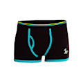 Miniatyrbild 6 av 6: 4Kidz Pojkars Bomullsboxershorts med Trunk Fit (3-pack) 7-8 år Haj Shark 7-8 Years
