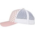 Miniatyrbild 3 av 5: Flexfit by Yupoong Checkerboard Retro Trucker Cap One Size Ljus Light Rose/White One Size
