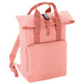 Miniatyrbild 1 av 3: BagBase Twin Handle Roll-Top Ryggsäck One Size Blush Pink Blush Pink One Size