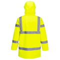 Miniatyrbild 2 av 2: Portwest Unisex Vuxen Regn 3-Lagers Varseljacka L Gul Yellow L