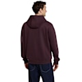 Miniatyrbild 2 av 3: Animal Mens Nick Organic Heavyweight Hoodie XS Burgundy Burgundy XS
