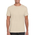 Miniatyrbild 2 av 2: Gildan Herr Soft Style Ringspun T-shirt 4XL Sand Sand 4XL