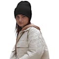 Miniatyrbild 3 av 3: Beechfield Cuffed Oversized Beanie One Size Svart Black One Size