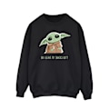 Miniatyrbild 1 av 3: Star Wars Herr The Mandalorian Grogu Snacks Meme Sweatshirt S B Black S