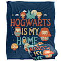 Miniatyrbild 1 av 6: Harry Potter Hogwarts Är Mitt Hem Chibi Filt One Size Multico Multicoloured One Size