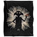 Miniatyrbild 2 av 6: Harry Potter Silhuett Dobby Filt One Size Flerfärgad Multicoloured One Size