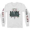 Miniatyrbild 1 av 2: Slipknot Unisex Adult Shrouded Group Back Print Long-Sleeved T-Shirt White M