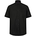 Miniatyrbild 1 av 4: Henbury Mens Wicking Short Sleeve Work Shirt M Black Black M