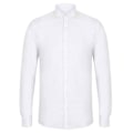 Miniatyrbild 1 av 3: Henbury Herr Modern Long Sleeve Slim Fit Oxford Skjorta M Vit White M