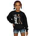 Miniatyrbild 2 av 5: Avengers Infinity War Girls I Am Teenage Groot Sweatshirt 7-8 år Black 7-8 Years