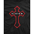 Miniatyrbild 3 av 3: Tupac Shakur Unisex Vuxen All Eyez Logo T-Shirt M Svart Black M