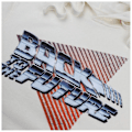 Miniatyrbild 3 av 4: Back To The Future Herr Chrome Logo Hoodie M Ecru Ecru M