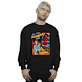 Miniatyrbild 2 av 3: Netflix Mens Stranger Things Naughty List Sweatshirt XXL Svart Black XXL
