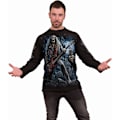 Miniatyrbild 3 av 3: Spiral Direct Unisex Grim Rocker långärmad T-shirt M B Black M