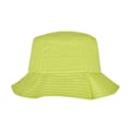 Miniatyrbild 1 av 2: Flexfit Unisex Vuxen Twill Bucket Hat One Size Green Glow Green Glow One Size