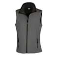 Miniatyrbild 1 av 2: Result Core Dam/Damer Tryckbar Softshell Väst M Char Charcoal / Black M