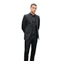 Miniatyrbild 4 av 5: Burton Herr Essential Enkelknäppt Slim Kostymjacka 46R Svart Black 46R