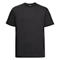 Miniatyrbild 1 av 3: Russell Europe Classic Heavyweight Ringspun T-shirt med kort ärm för män Black M