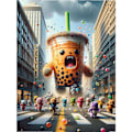 Miniatyrbild 1 av 2: Ada Ingram Kaiju Bubble Tea Print 40cm x 30cm x 0.2cm Multicolo Multicoloured 40cm x 30cm x 0.2cm