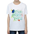 Miniatyrbild 1 av 6: Finding Dory Boys Ocean Adventure Bomull T-shirt 9-11 år Vit White 9-11 Years