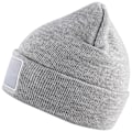 Miniatyrbild 4 av 4: Clique Unisex Vuxen Hubert Patch Beanie One Size Grå Melange Grey Melange One Size