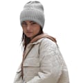 Miniatyrbild 3 av 3: Beechfield Cuffed Oversized Beanie One Size Light Grey Light Grey One Size