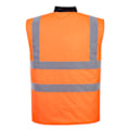Miniatyrbild 2 av 2: Portwest Vändbar Varselväst för Män M Orange Orange M