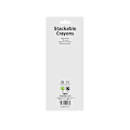 Miniatyrbild 2 av 2: ArtBox stapelbara kritor (18-pack) En storlek Flerfärgad Multicoloured One Size