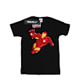 Miniatyrbild 1 av 5: Marvel Girls Iron Man Enkel Bomull T-shirt 5-6 År Svart Black 5-6 Years