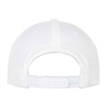 Miniatyrbild 2 av 2: Flexfit ekologisk bomull Snapback Baseball Cap One Size Vit White One Size
