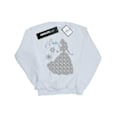 Miniatyrbild 1 av 5: Disney Princess Dam/Damer Belle Jul Silhouette Sweatshirt White M