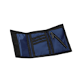 Miniatyrbild 2 av 3: Bagbase Knitted Ripper Wallet One Size French Navy French Navy One Size