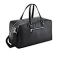 Miniatyrbild 2 av 2: Quadra Tailored Luxe Läderlook PU Weekendväska One Size Svart Black One Size