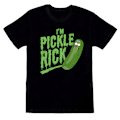 Miniatyrbild 2 av 4: Rick And Morty Unisex Vuxen Pickle Rick T-Shirt XL Svart/Grön Black/Green XL