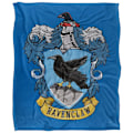 Miniatyrbild 2 av 6: Harry Potter Ravenclaw Broderat Vapen Filt One Size Multicol Multicoloured One Size