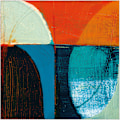 Miniatyrbild 1 av 2: Joanne Last Abstract 6 Väggmonterad Monterad Tryck En Storlek Flerfärgad Multicoloured One Size