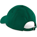 Miniatyrbild 2 av 2: Beechfield Unisex Authentic 6 Panel Baseball Cap One Size Bottl Bottle Green One Size