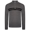 Miniatyrbild 1 av 6: Dare 2B Unite Us Stickad Halvzip Sweatshirt XL Charcoal G Charcoal Grey/Black XL