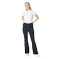 Miniatyrbild 3 av 3: Principles Dam/Kvinnor Flare Jeans 12 UK Tvättat Svart Washed Black 12 UK