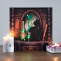 Miniatyrbild 2 av 4: Lisa Parker Absinthe Canvas Tavla Inramad En Storlek Brun/Svart/ Brown/Black/Green One Size