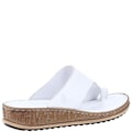 Miniatyrbild 2 av 4: Hush Puppies Elissa Sandaler i Mocka för Kvinnor/Dam Storlek 8 UK Vit/Cream White/Cream 8 UK