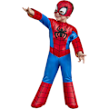 Miniatyrbild 6 av 6: Spider-Man Boys Deluxe Costume 2-3 år Röd/Blå Red/Blue 2-3 Years