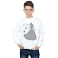 Miniatyrbild 2 av 5: Disney Princess Boys Belle Jul Silhouette Sweatshirt 7-8 White 7-8 Years