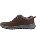 Miniatyrbild 3 av 5: Hush Puppies Adam Nubuck Snörskor för Herr 7 UK Brun Brown 7 UK
