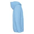 Miniatyrbild 3 av 4: Fruit Of The Loom Kids Unisex Premium 70/30 Hooded Sweatshirt / Sky Blue 5-6 Years