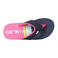 Miniatyrbild 2 av 3: Animal Barnflips Flops i Kontrastfärg för Barn/Ungdomar i Storlek 13 UK Space Pink 13 UK Child
