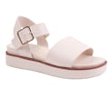 Miniatyrbild 1 av 3: Where's That From Dam/Damer Phoenix PU Sandaler 3 UK Cream Cream 3 UK