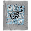 Miniatyrbild 2 av 6: Looney Tunes Squares Filt En Storlek Flerfärgad Multicoloured One Size