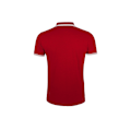 Miniatyrbild 2 av 3: SOLS Pasadena Tipped Kortärmad Pique Poloskjorta 3XL Röd Red/White 3XL